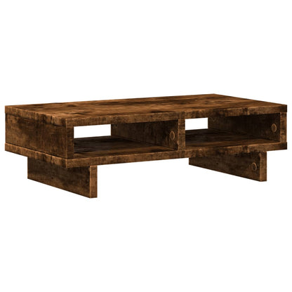 Monitorstandaard Bewerkt Hout Kleurig