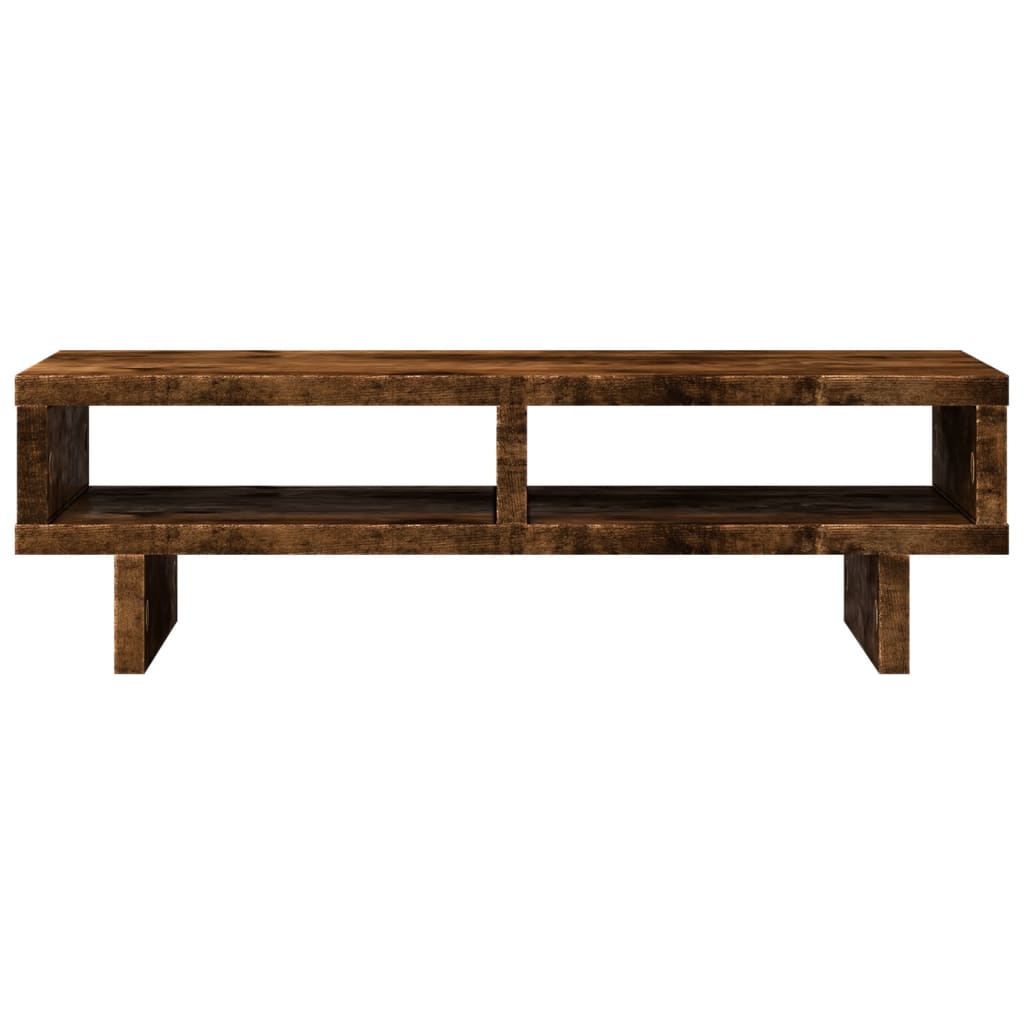 Monitorstandaard Bewerkt Hout Kleurig