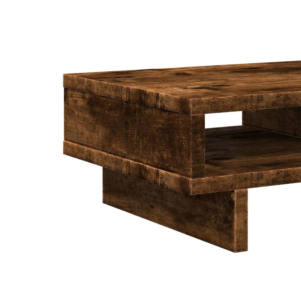 Monitorstandaard Bewerkt Hout Kleurig
