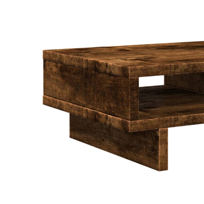 Monitorstandaard Bewerkt Hout Kleurig