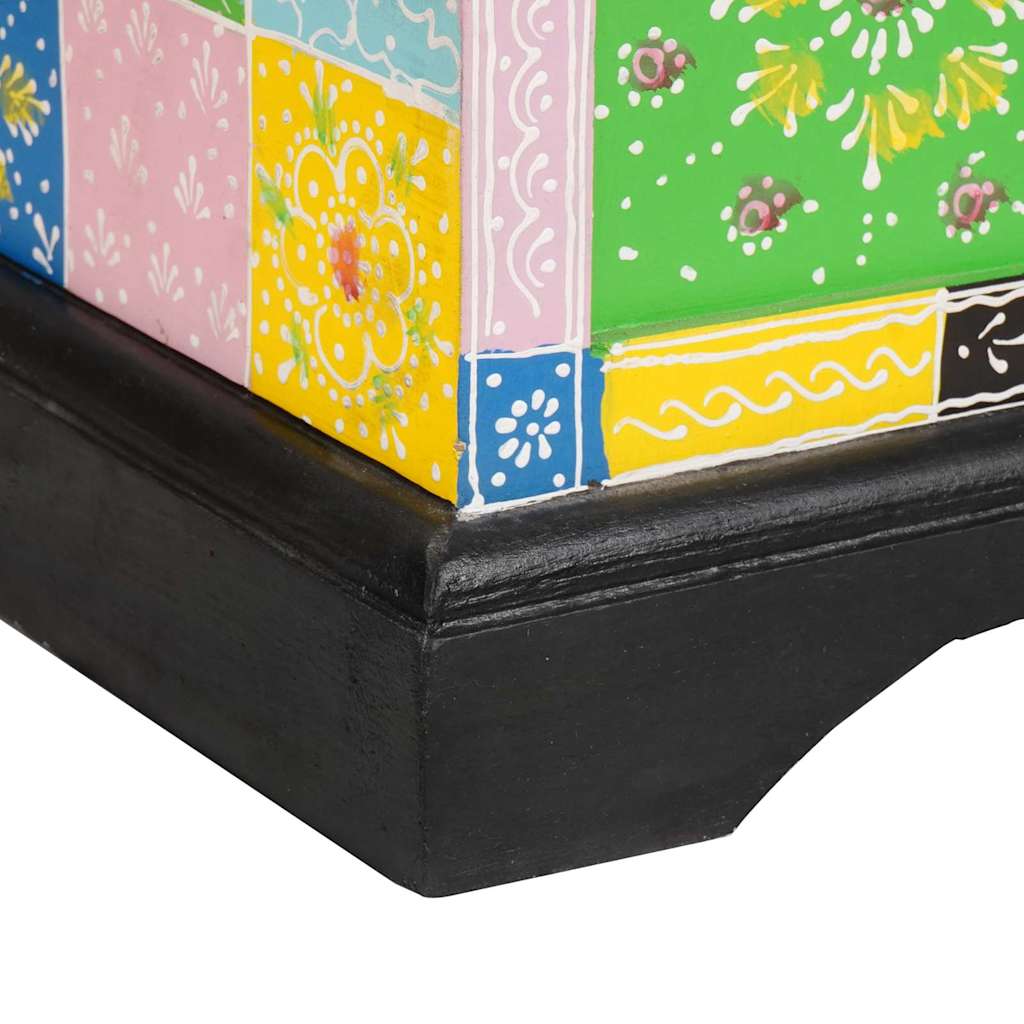 Opbergbox Multikleur Massief Mangohout