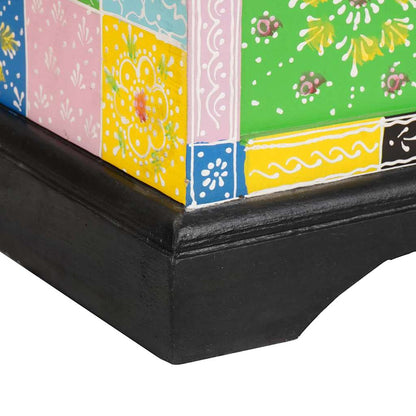 Opbergbox Multikleur Massief Mangohout