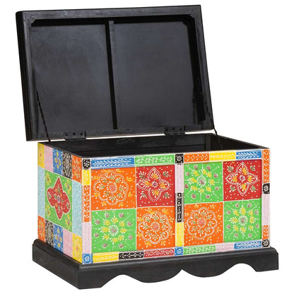 Opbergbox Multikleur Massief Mangohout