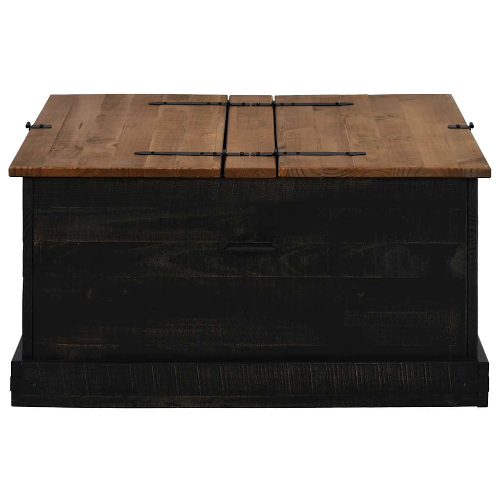 Opbergkist Halden 91X91X47 Cm Massief Grenenhout