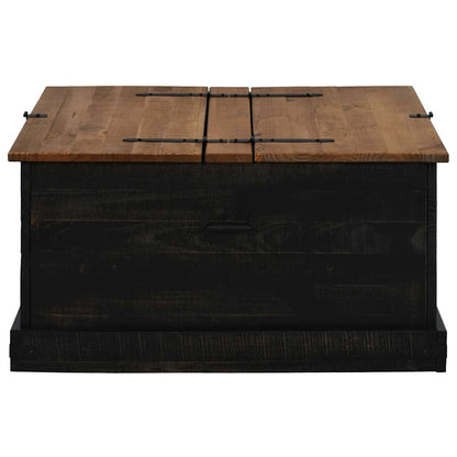 Opbergkist Halden 91X91X47 Cm Massief Grenenhout