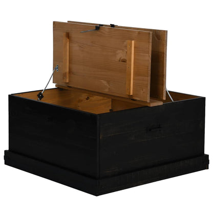 Opbergkist Halden 91X91X47 Cm Massief Grenenhout