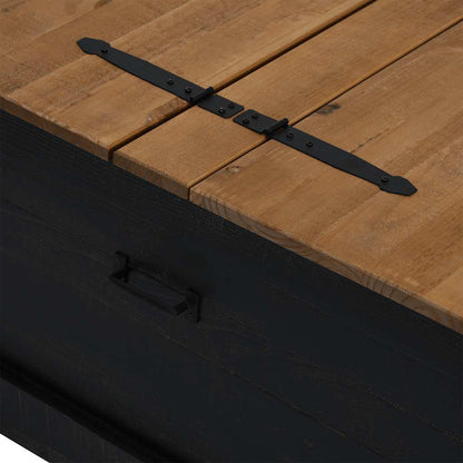 Opbergkist Halden 91X91X47 Cm Massief Grenenhout