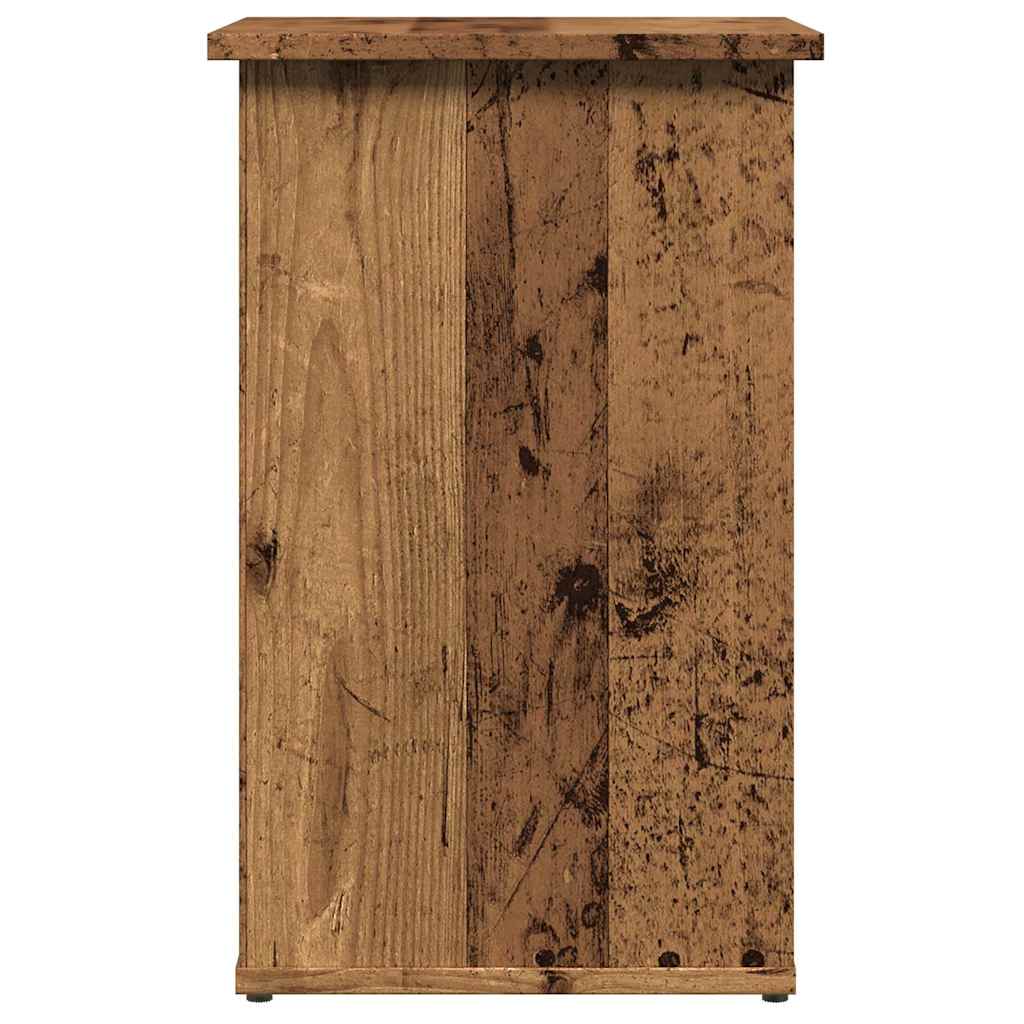 Dressoir 35X35X55 Cm Bewerkt Hout Kleurig