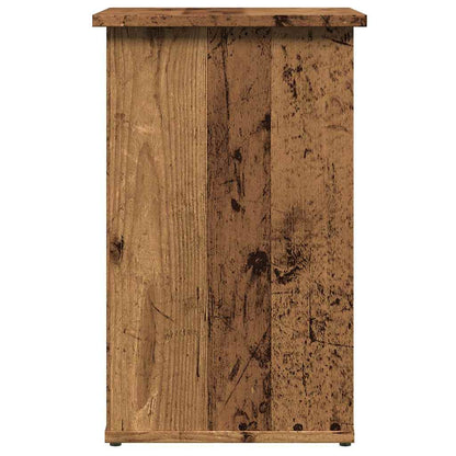 Dressoir 35X35X55 Cm Bewerkt Hout Kleurig