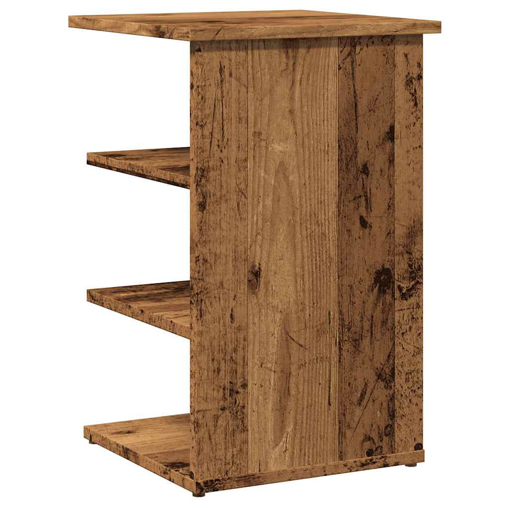Dressoir 35X35X55 Cm Bewerkt Hout Kleurig
