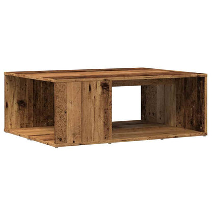 Salontafel 90X67X33 Cm Bewerkt Hout Kleurig