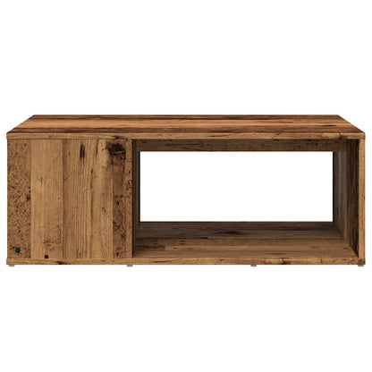 Salontafel 90X67X33 Cm Bewerkt Hout Kleurig