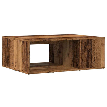 Salontafel 90X67X33 Cm Bewerkt Hout Kleurig