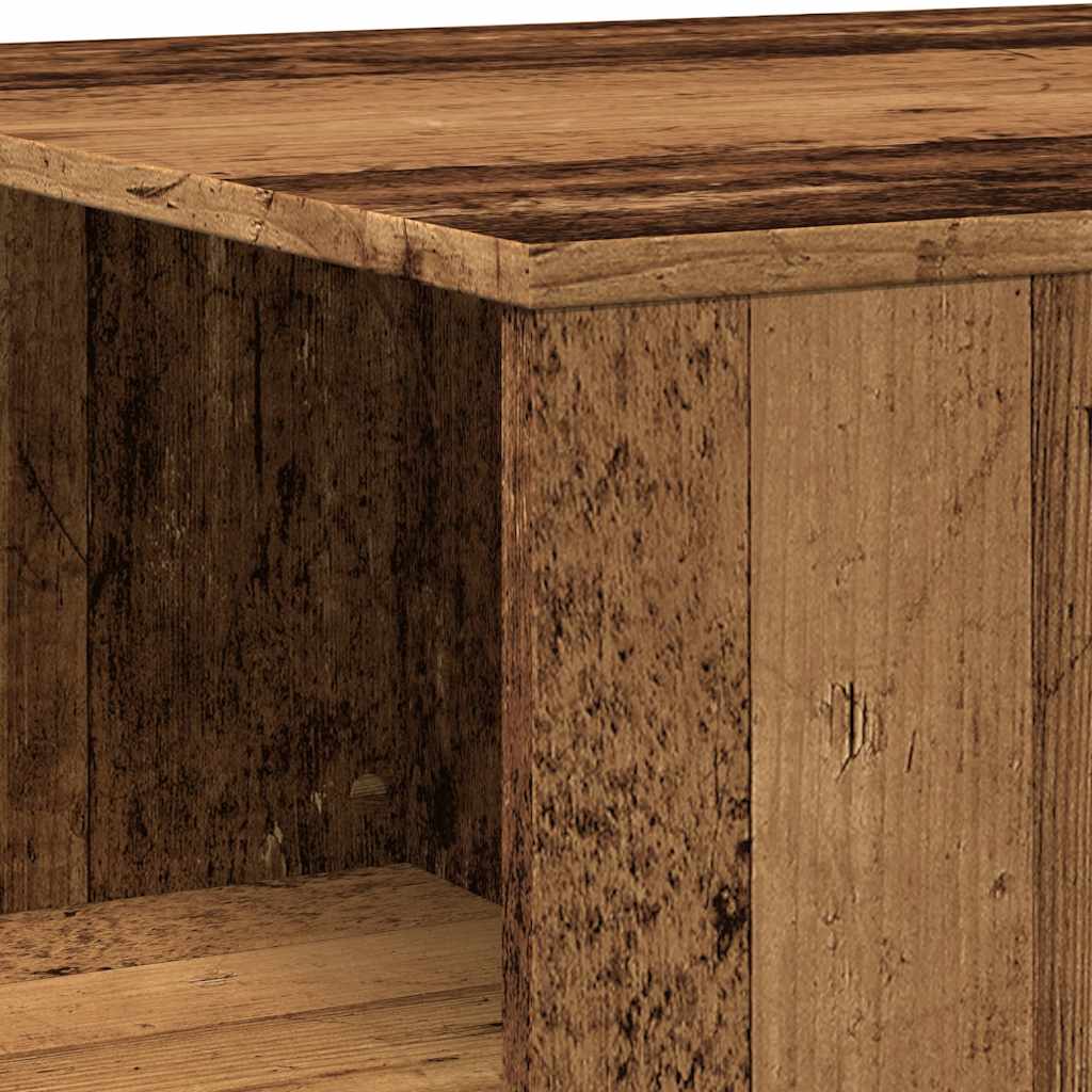 Salontafel 90X67X33 Cm Bewerkt Hout Kleurig