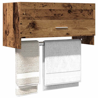 Kledingkast 100X32,5X35 Cm Bewerkt Hout Kleurig Oud Hout