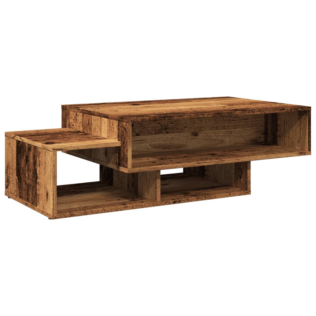 Salontafel 105X55X32 Cm Bewerkt Hout Kleurig