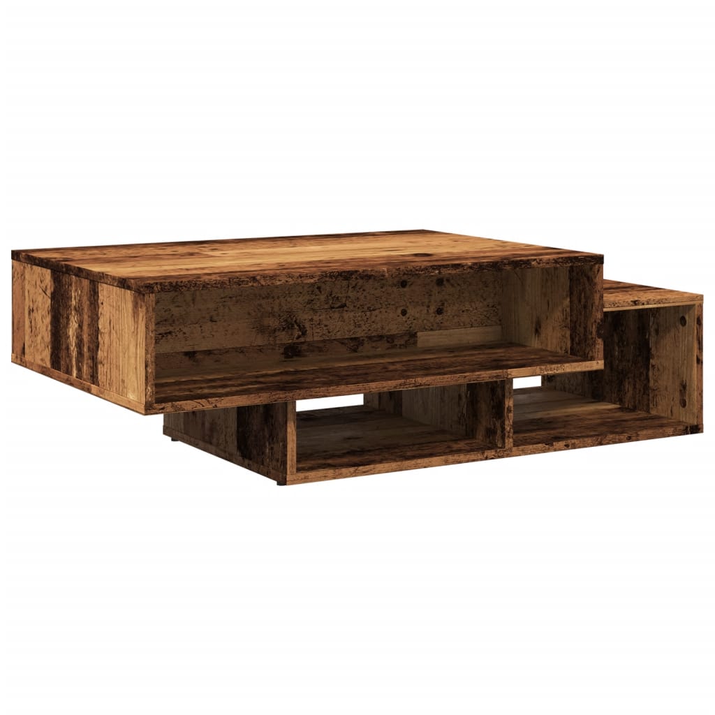 Salontafel 105X55X32 Cm Bewerkt Hout Kleurig