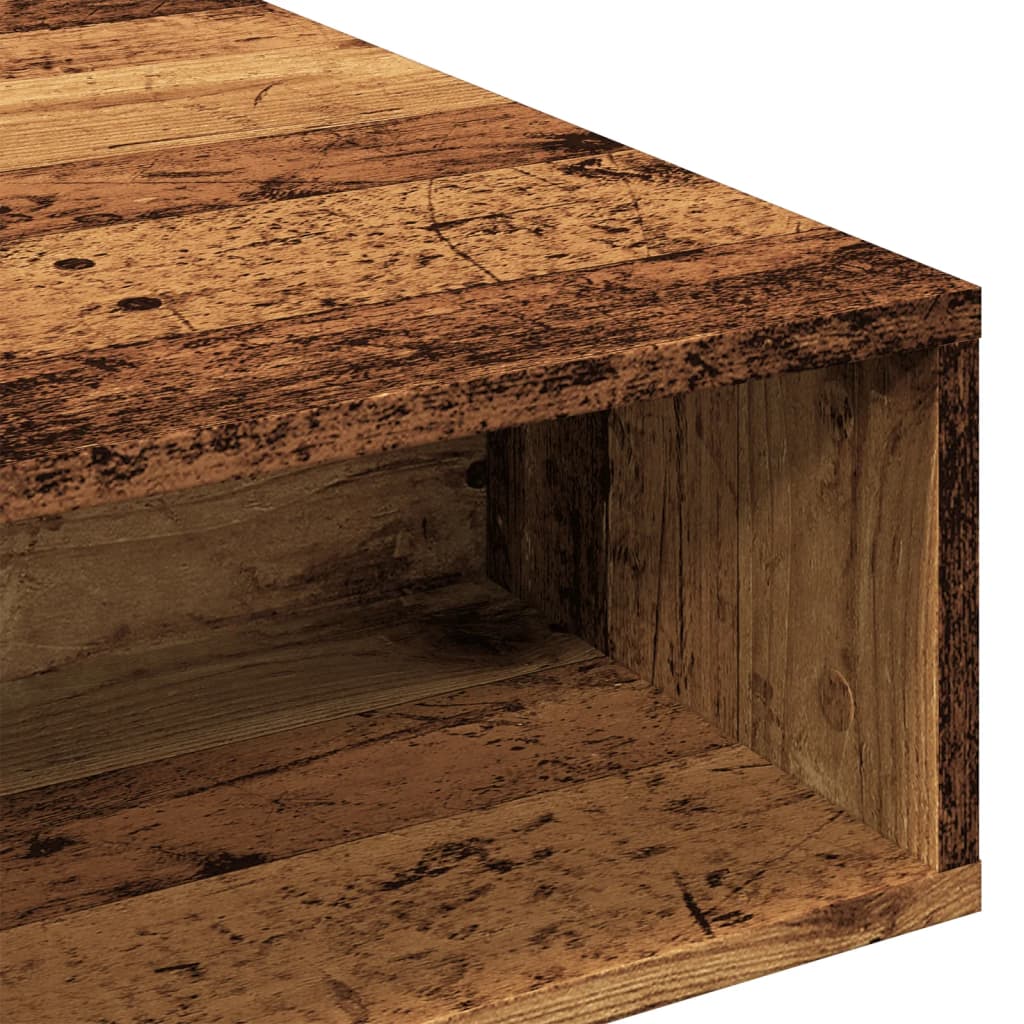 Salontafel 105X55X32 Cm Bewerkt Hout Kleurig