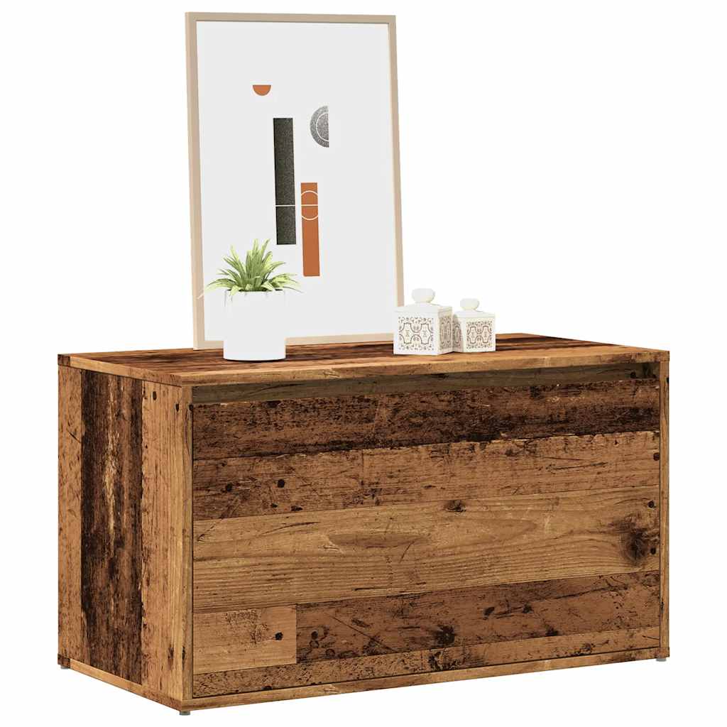 Halbankje 80X40X45 Cm Bewerkt Hout Kleurig