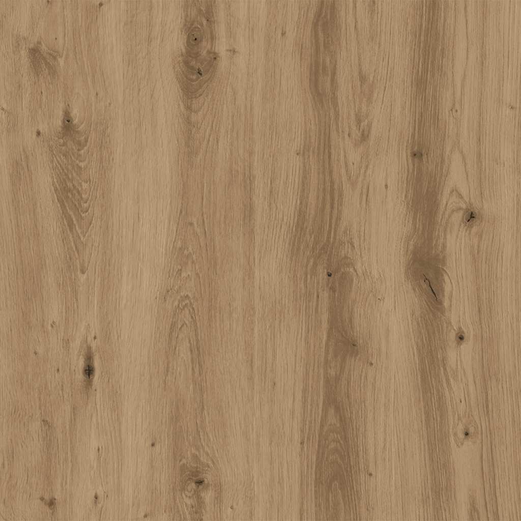 Bartafel Met Schap 102X50X103,5Cm Bewerkt Hout Artisanaal Eiken