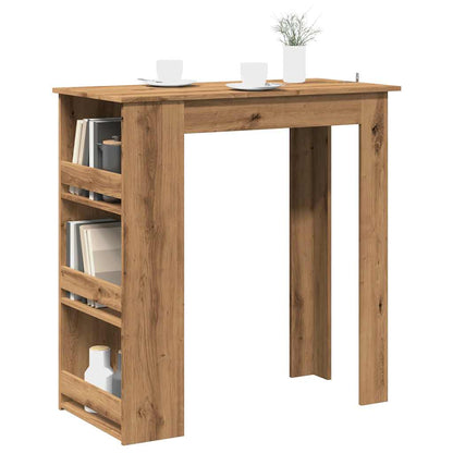 Bartafel Met Opbergrek 102X50X103,5 Cm Kleurig