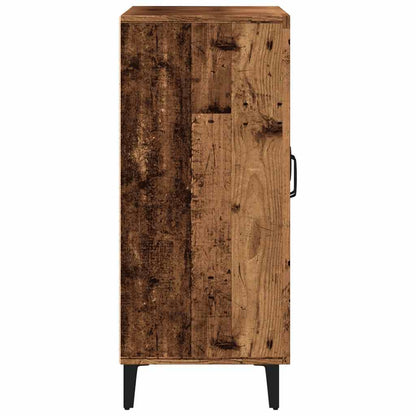 Dressoir 90X34X80 Cm Bewerkt Hout Kleurig