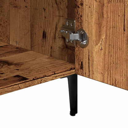 Dressoir 90X34X80 Cm Bewerkt Hout Kleurig