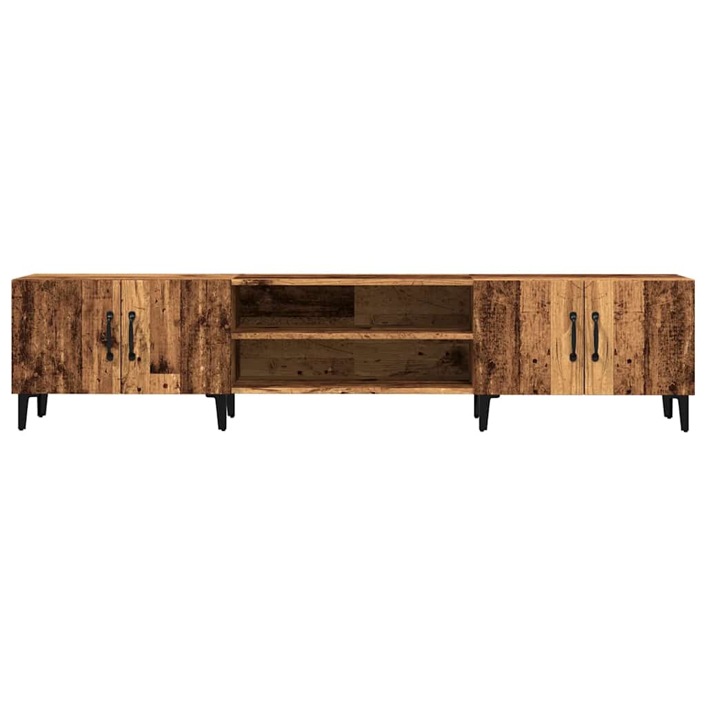 Tv-Meubel 180X31,5X40 Cm Bewerkt Hout Kleurig