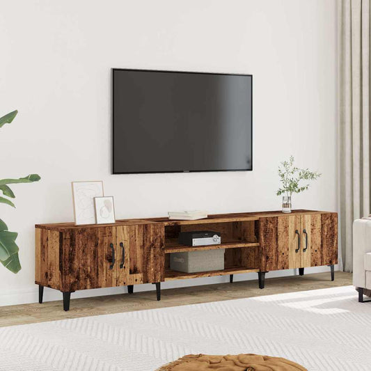Tv-Meubel 180X31,5X40 Cm Bewerkt Hout Kleurig