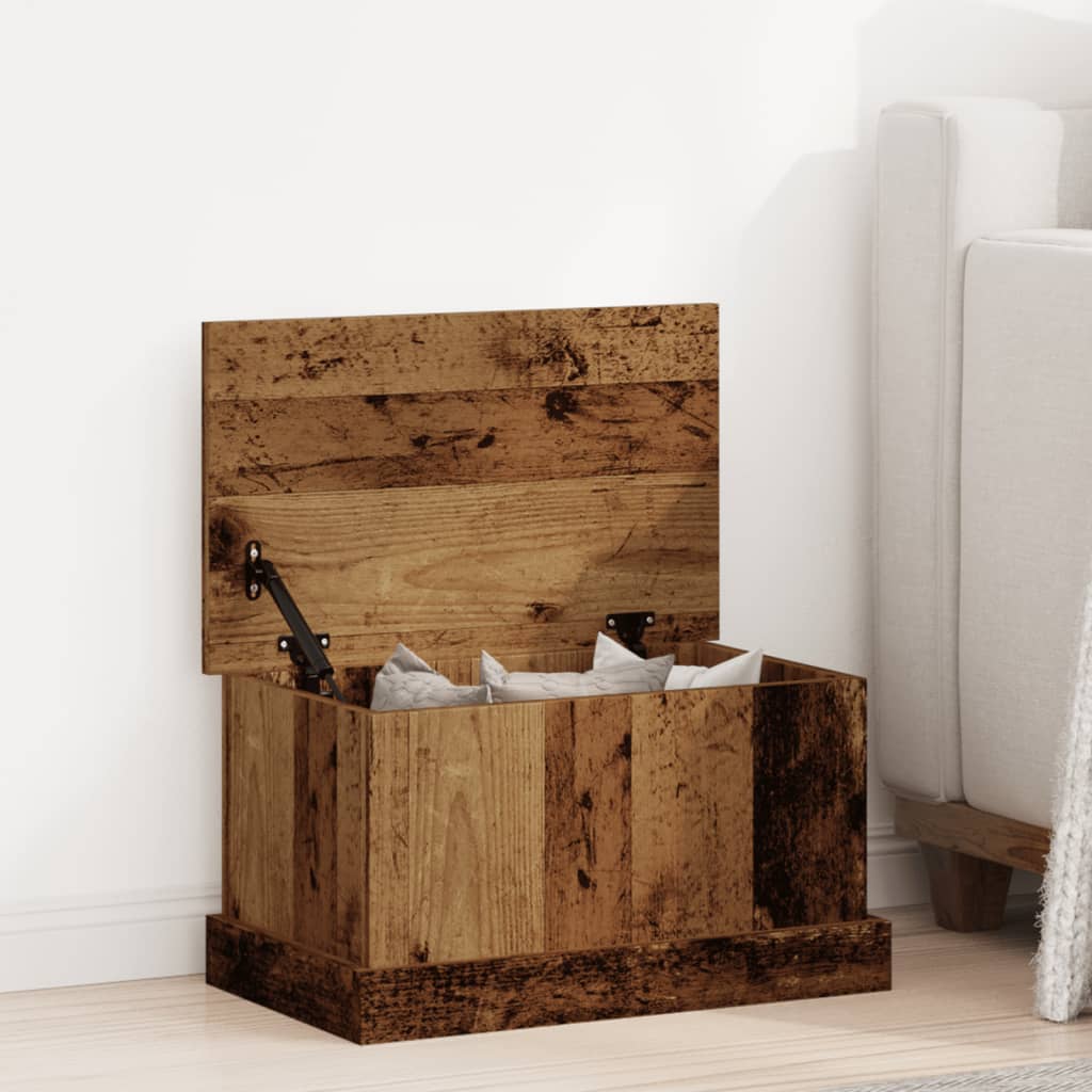 Opbergbox Bewerkt Hout Kleurig