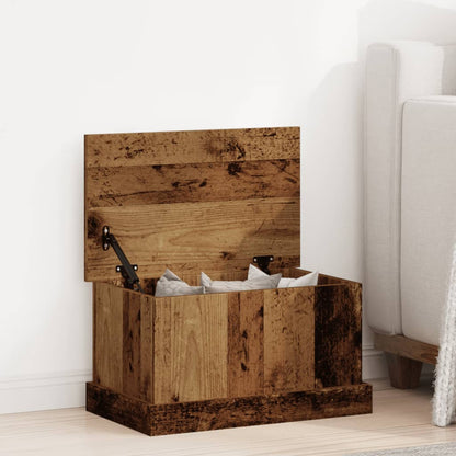 Opbergbox Bewerkt Hout Kleurig