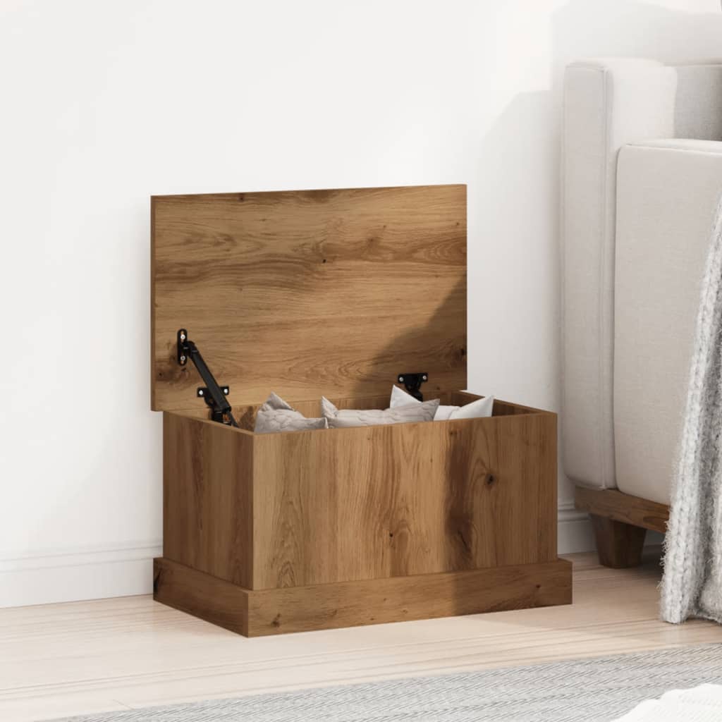 Opbergbox Bewerkt Hout Kleurig