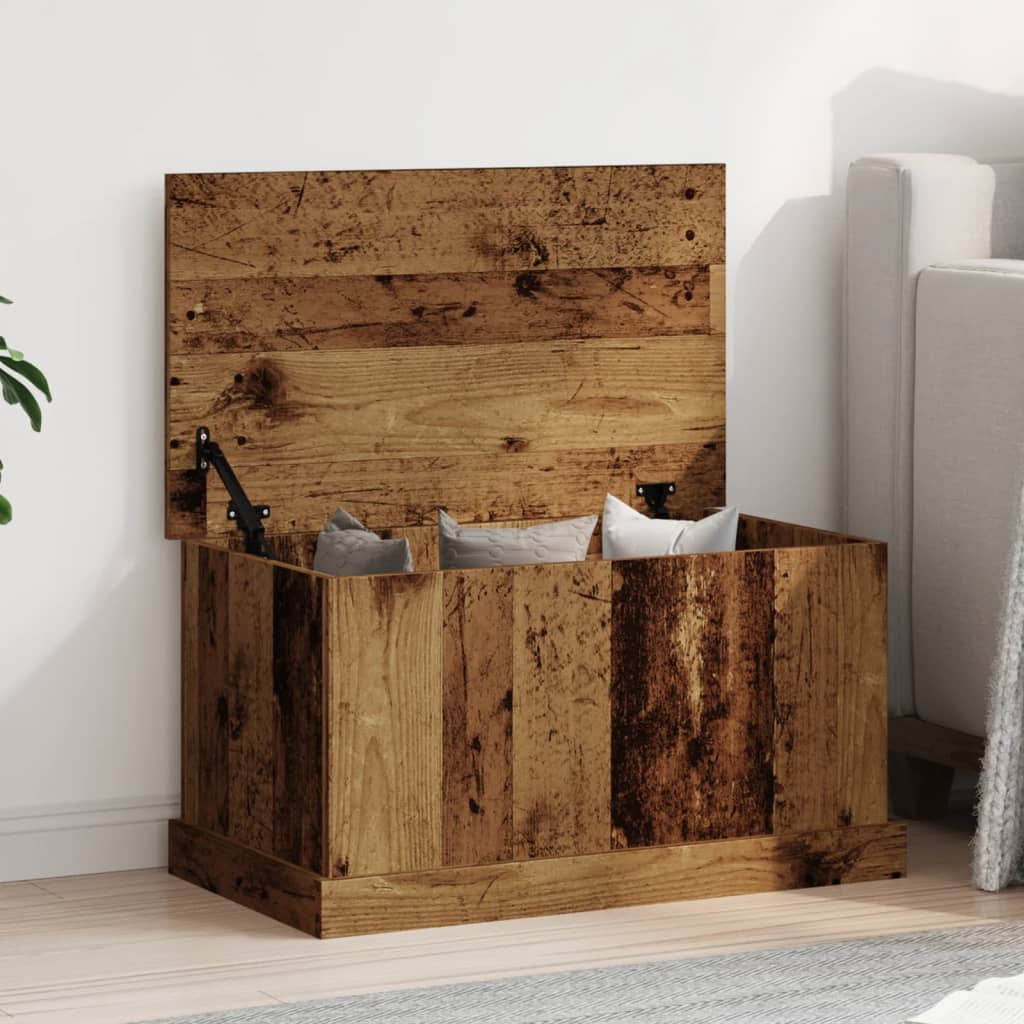 Opbergbox Bewerkt Hout Kleurig