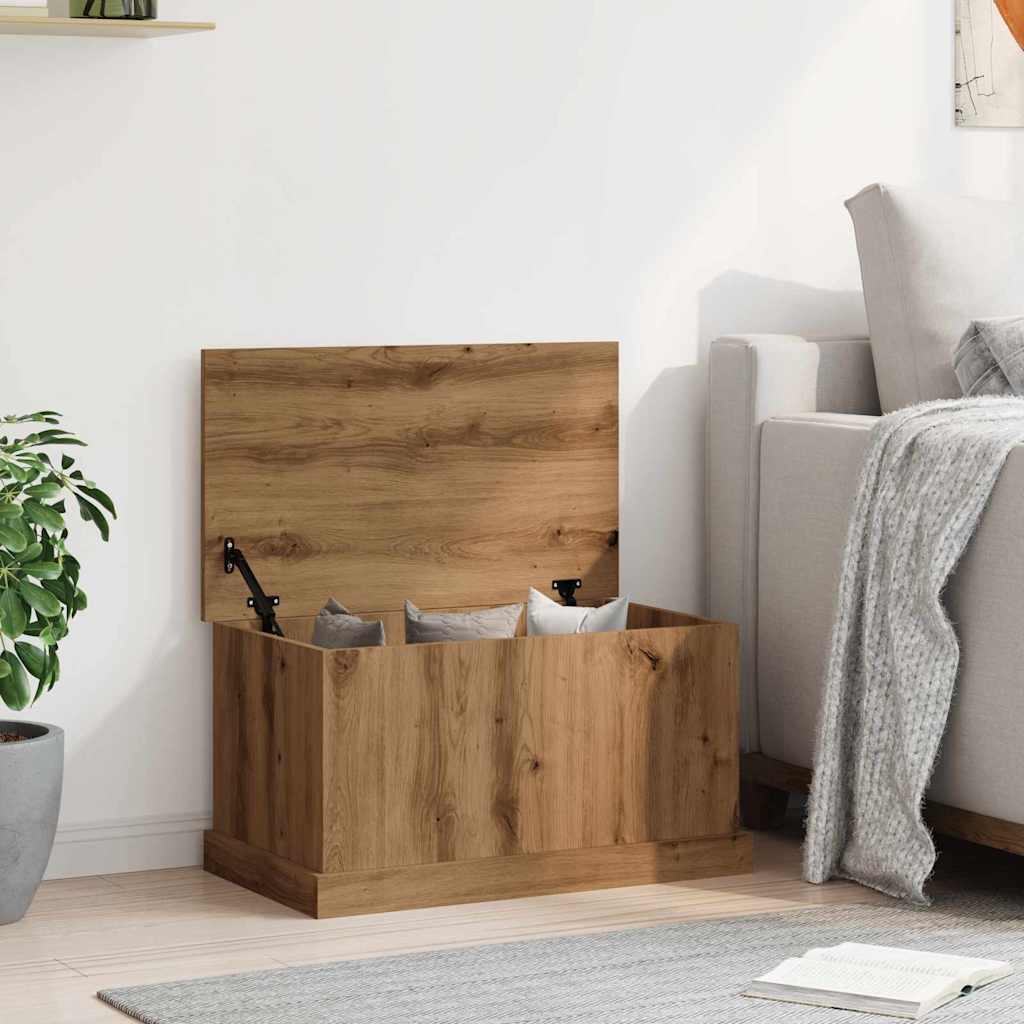 Opbergbox Bewerkt Hout Kleurig