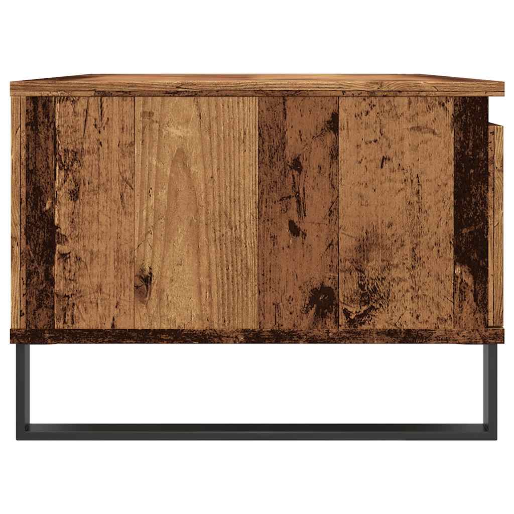 Salontafel 90X50X36,5 Cm Bewerkt Hout Kleurig