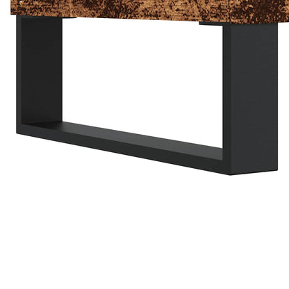 Salontafel 90X50X36,5 Cm Bewerkt Hout Kleurig
