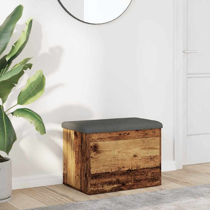 Opbergbankje Bewerkt Hout Kleurig