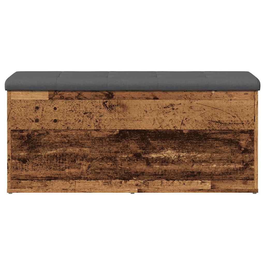 Opbergbankje Bewerkt Hout Kleurig