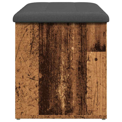 Opbergbankje Bewerkt Hout Kleurig