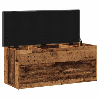 Opbergbankje Bewerkt Hout Kleurig