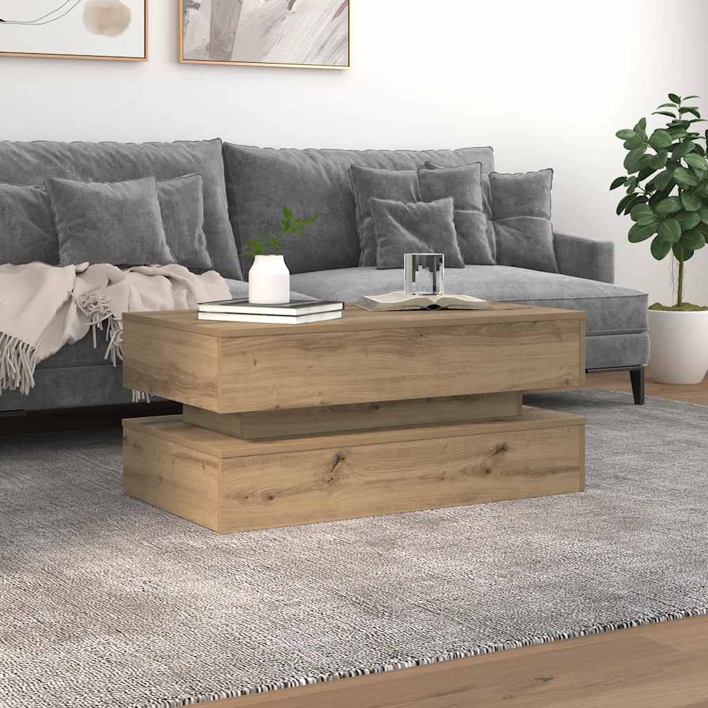 Salontafel Met Metalen Poten 50X50X40 Cm Kleurig