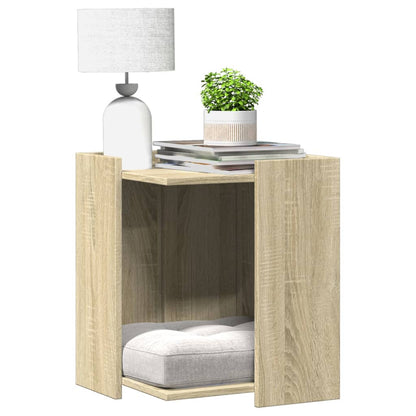 Kattenbakkast Bewerkt Hout Ig