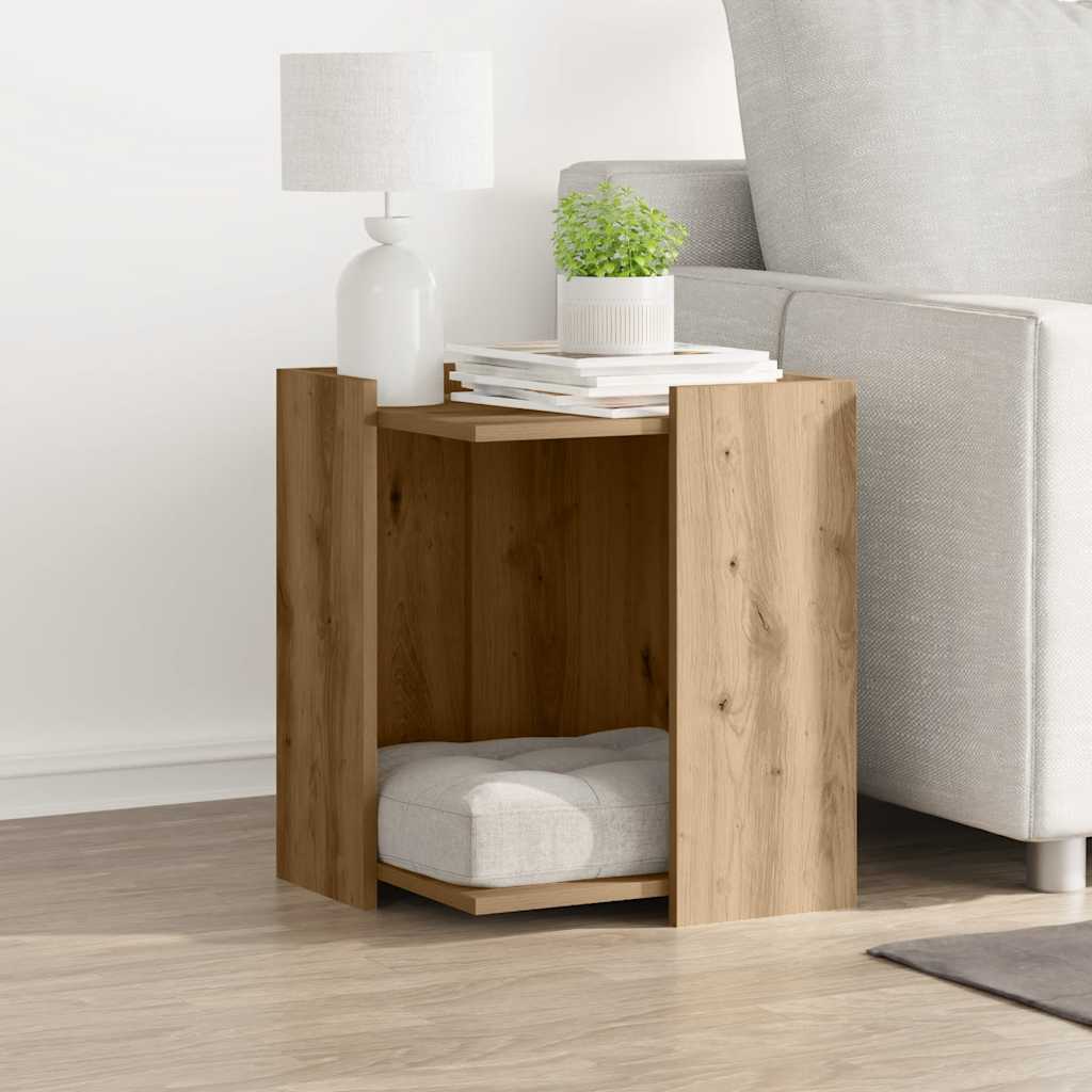 Kattenbakkast Bewerkt Hout Ig