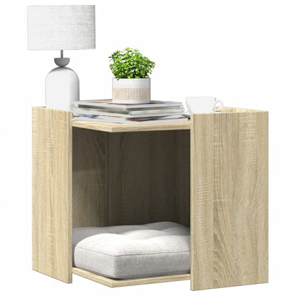 Kattenbakkast Bewerkt Hout Ig