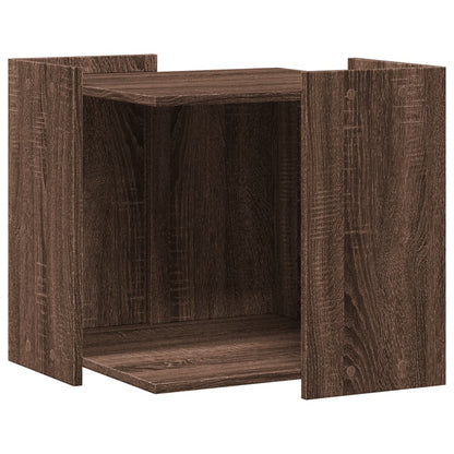 Kattenbakkast Bewerkt Hout Ig