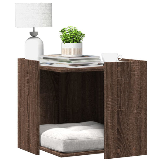 Kattenbakkast Bewerkt Hout Ig