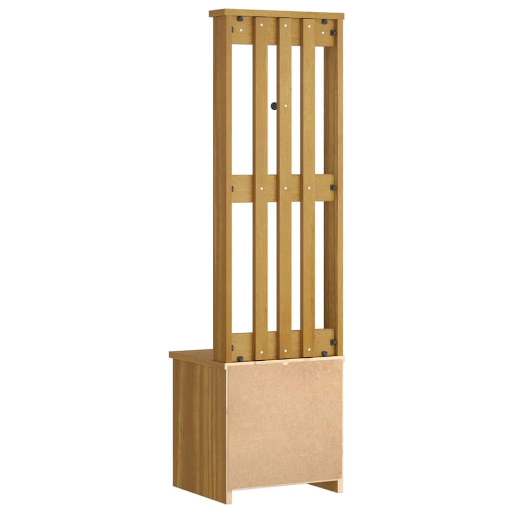 Kapstok Sandnes 45X40X159,5 Cm Massief Grenenhout
