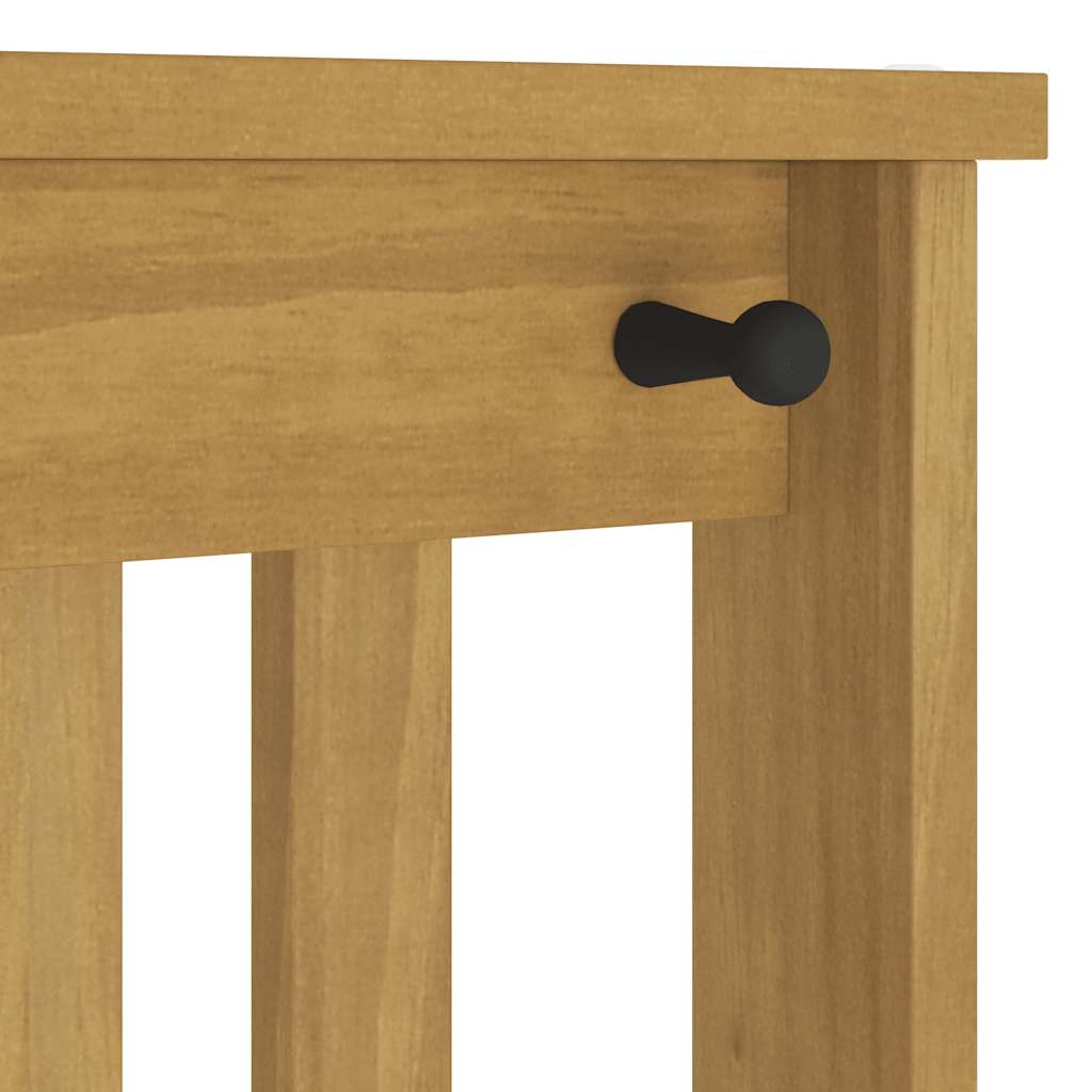 Kapstok Sandnes 45X40X159,5 Cm Massief Grenenhout