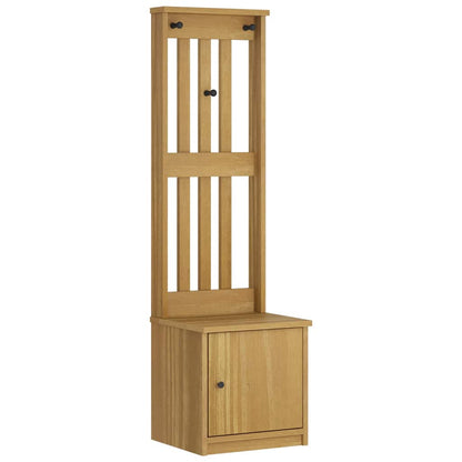 Kapstok Sandnes 45X40X159,5 Cm Massief Grenenhout