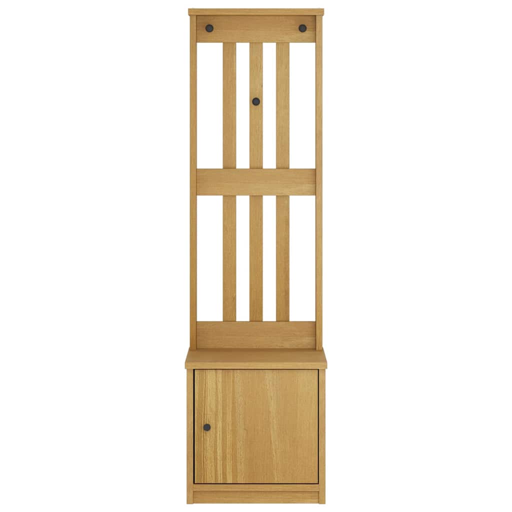 Kapstok Sandnes 45X40X159,5 Cm Massief Grenenhout